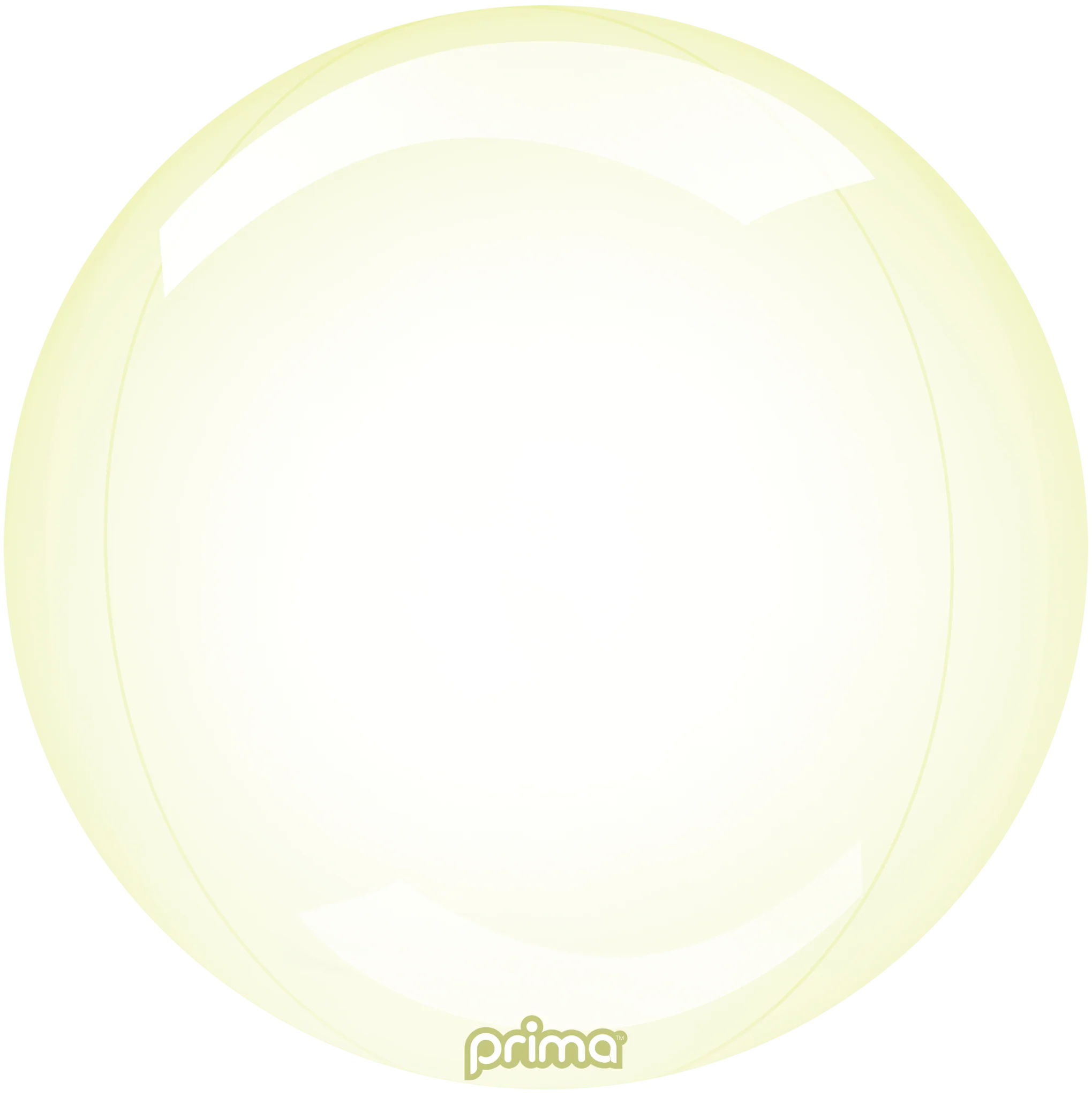 PRIMA 18" Yellow Glass Sphere™